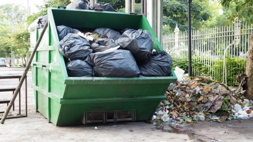 Office clearance process with sorting and recycling in Victoria